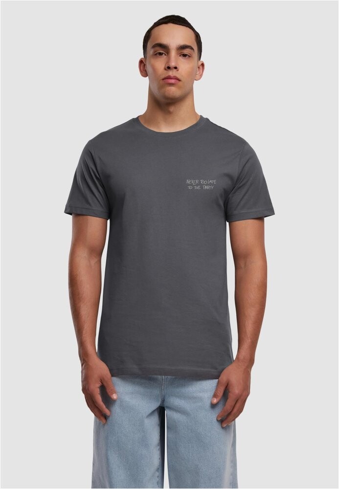 Never Too Late To The Party Tee - magnet 3XL