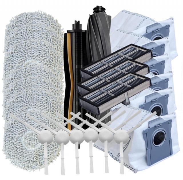 25ks HEPA filtry, kartáče sáčky a mopy pro DREAME L10s Pro Ultra Heat, X30 Pro/Plus, Mova E30