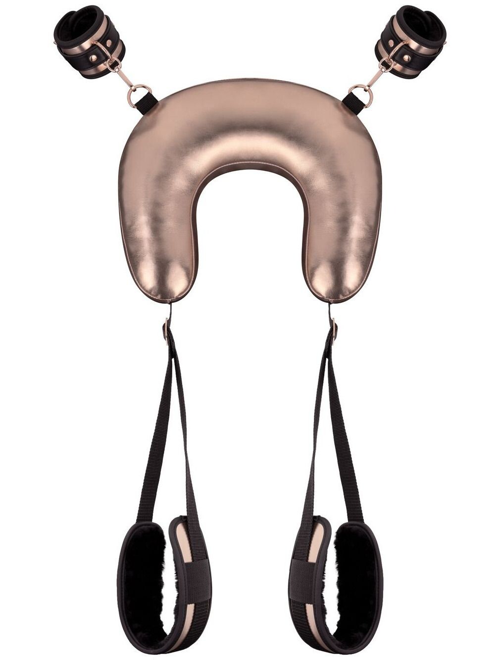 Rosy Gold Bondage postroj s polštářem - Rosy Gold