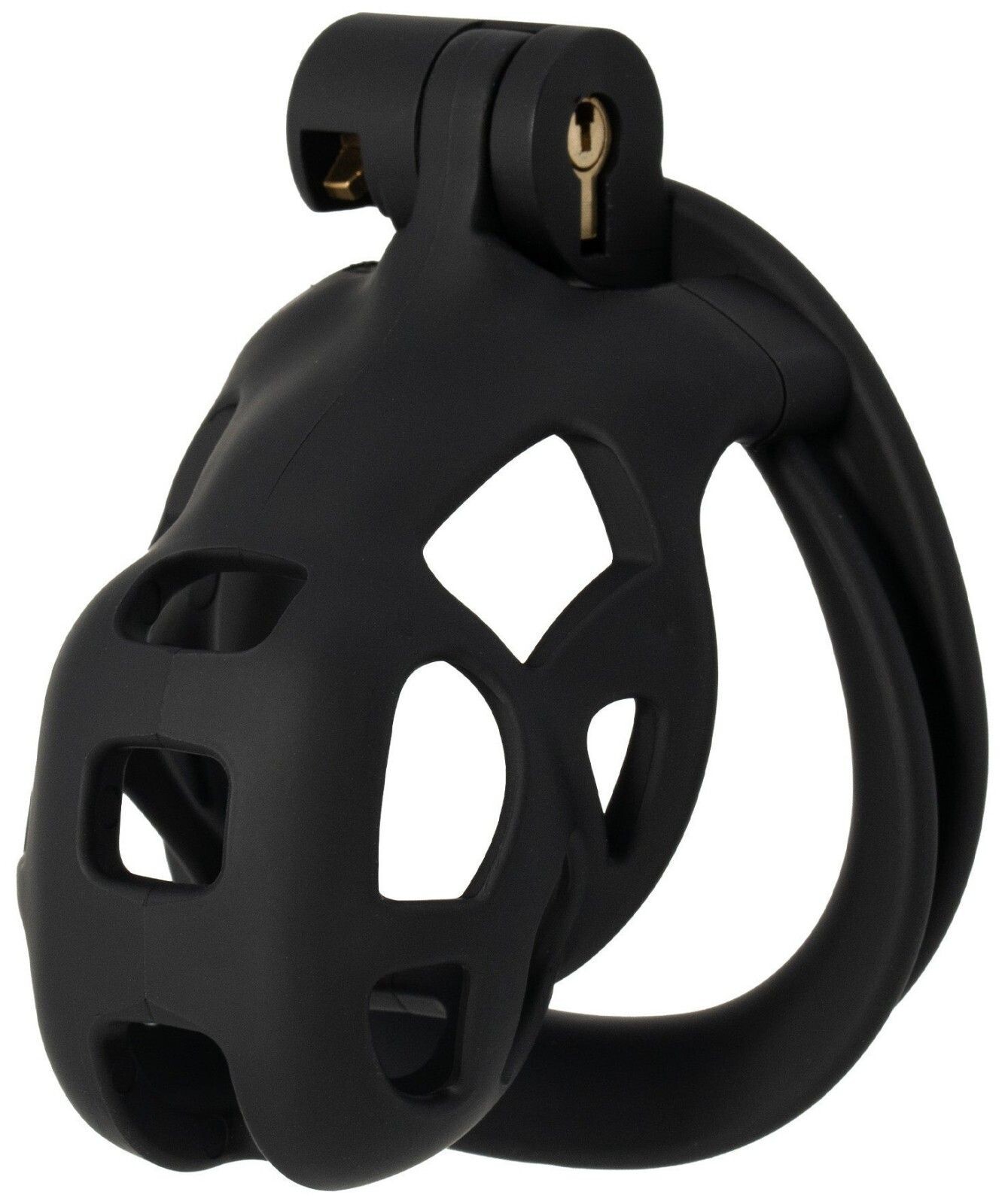 Hidden Desire Plastová klec na penis Penis Prison Short Black - Hidden Desire