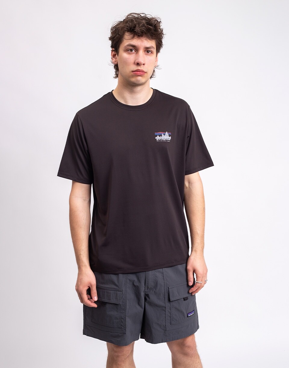 Patagonia M's Capilene® Cool Daily Shirt - '73 Skyline Black S
