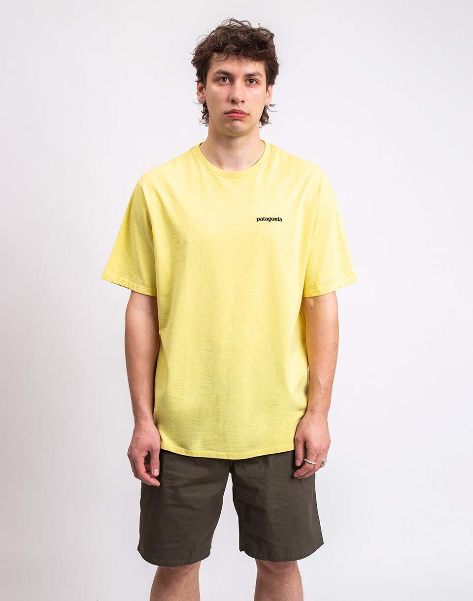 Patagonia M's P-6 Logo Responsibili-Tee® P-6 Outline: Lemon Zest S