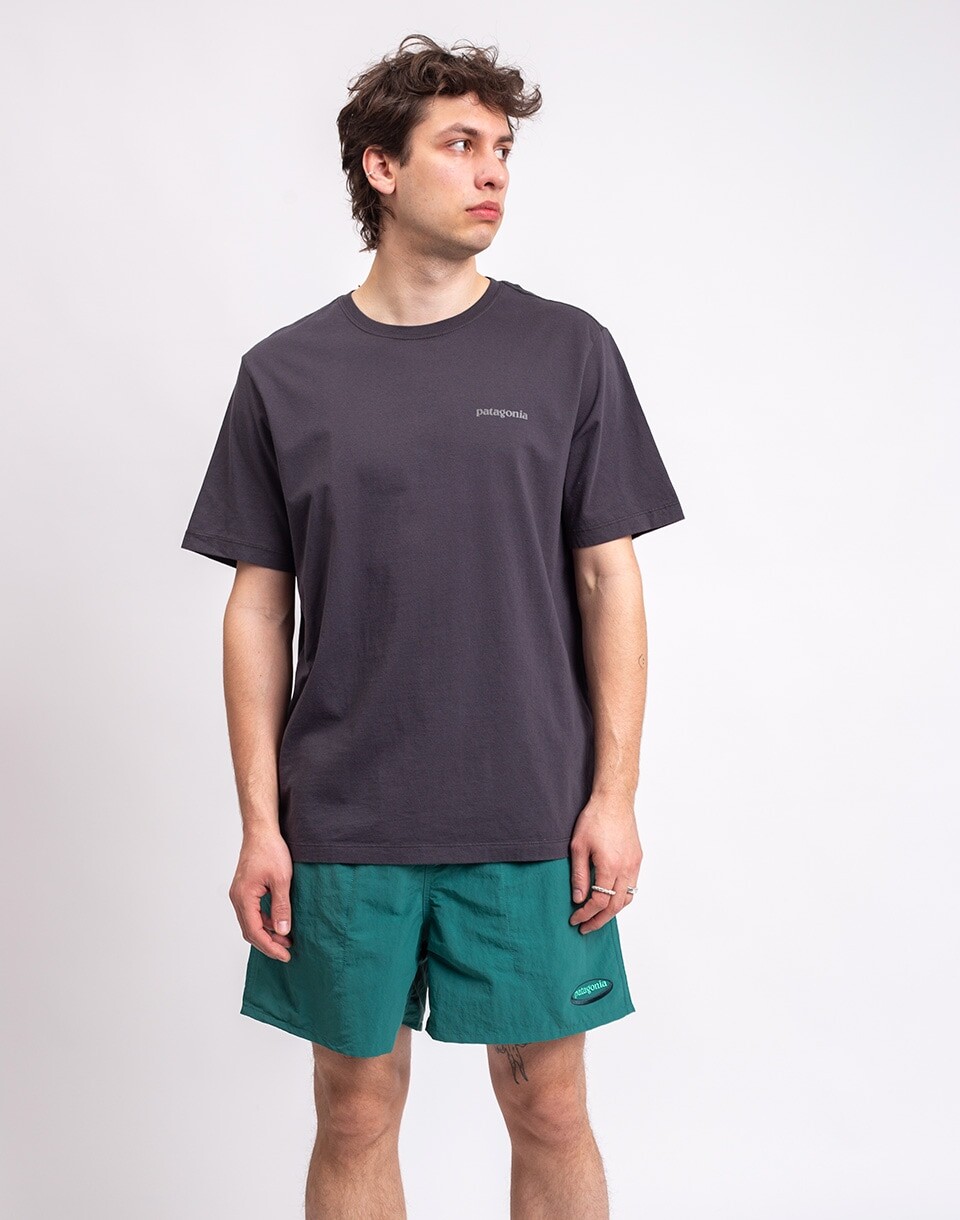 Patagonia M's P-6 Logo T-Shirt Ink Black S