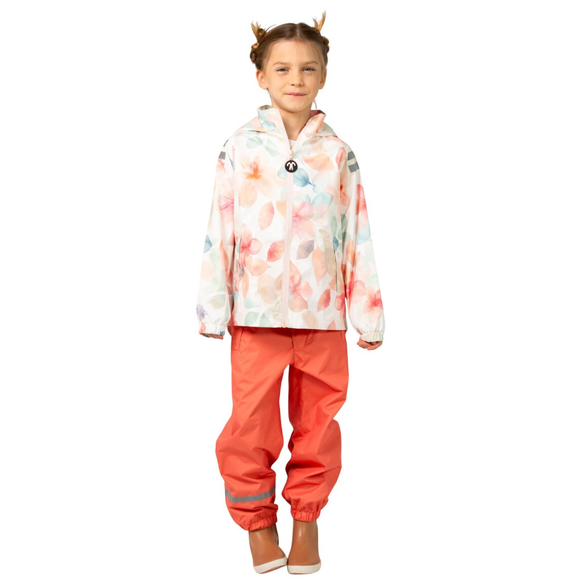 Dětská nepromokavá bunda DucKsday Rain jacket Bliss Dětská velikost: 122-128 / Barva: růžová