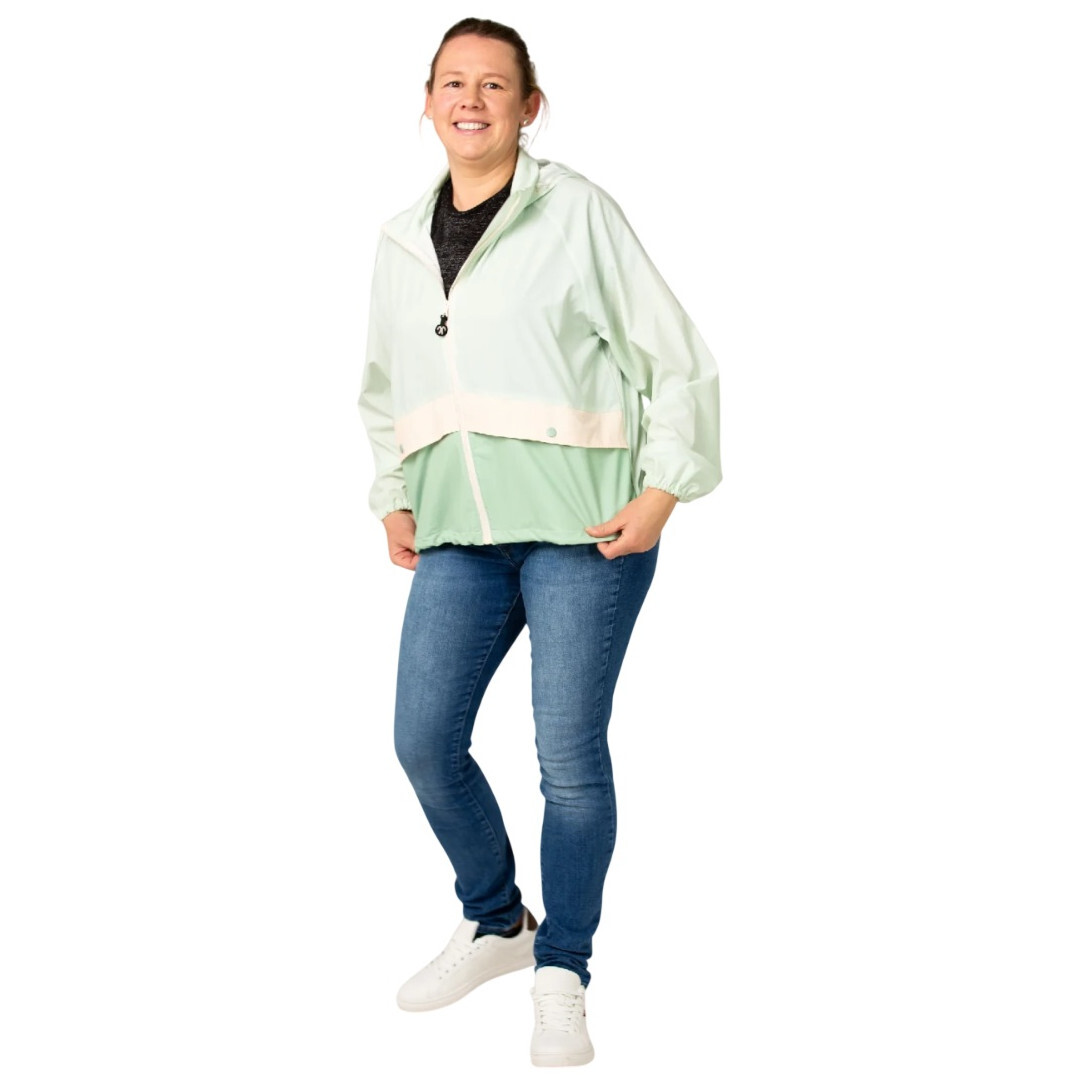 Dámská bunda DucKsday Windbreaker Jacket Velikost: M / Barva: zelená