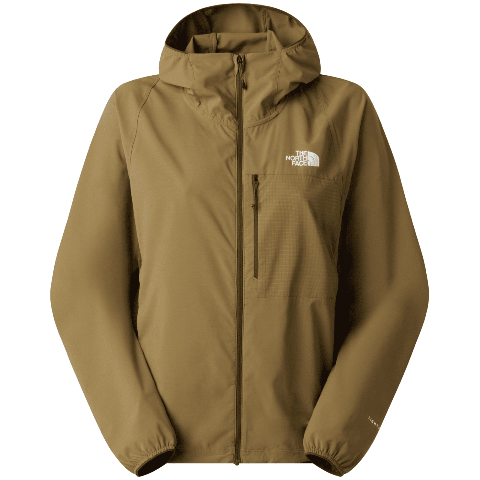 Dámská větrovka The North Face W Lightrange Woven Jacket Velikost: L / Barva: hnědá
