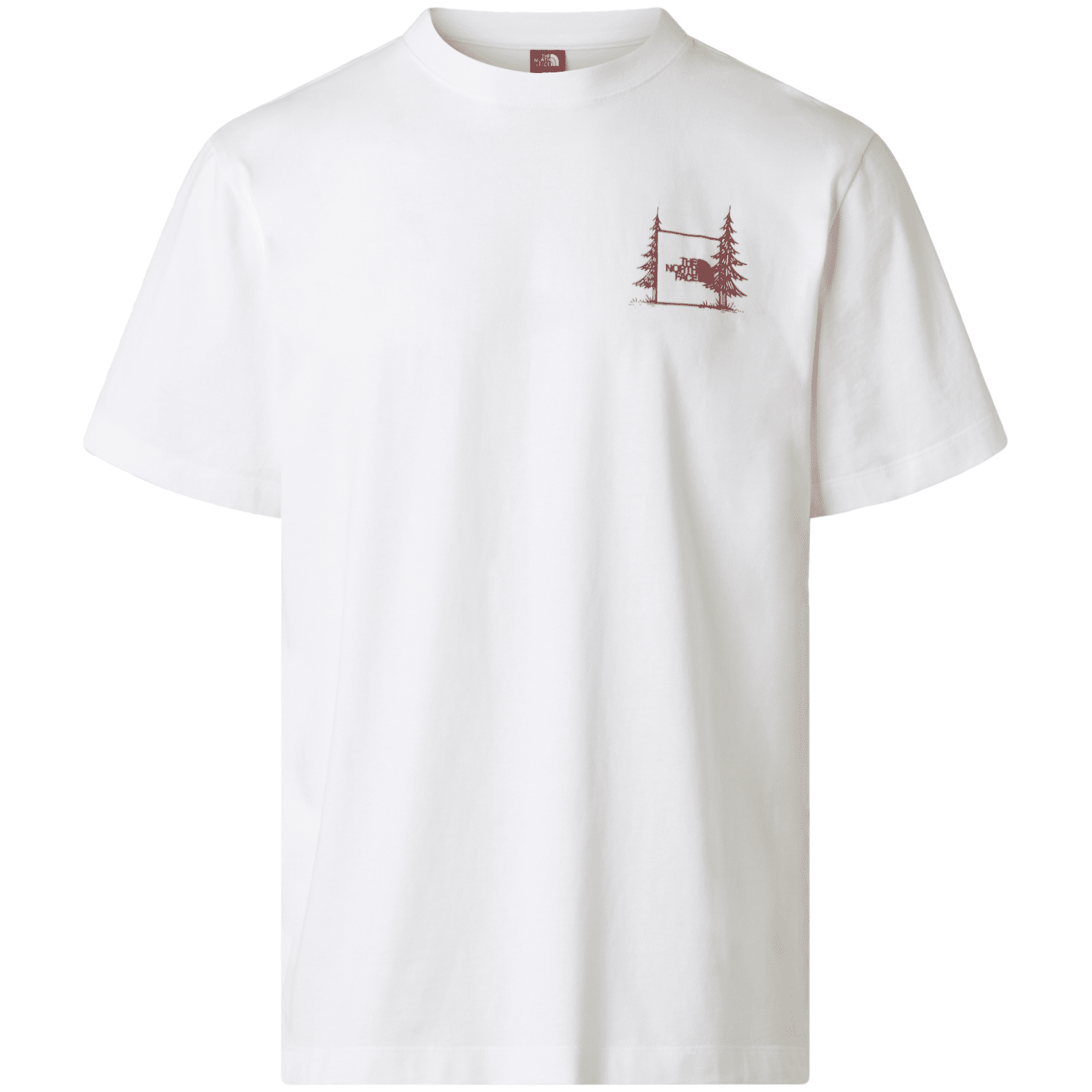 Pánské triko The North Face Camping Relaxed Short Sleeve Tee-Graph Velikost: M / Barva: bílá