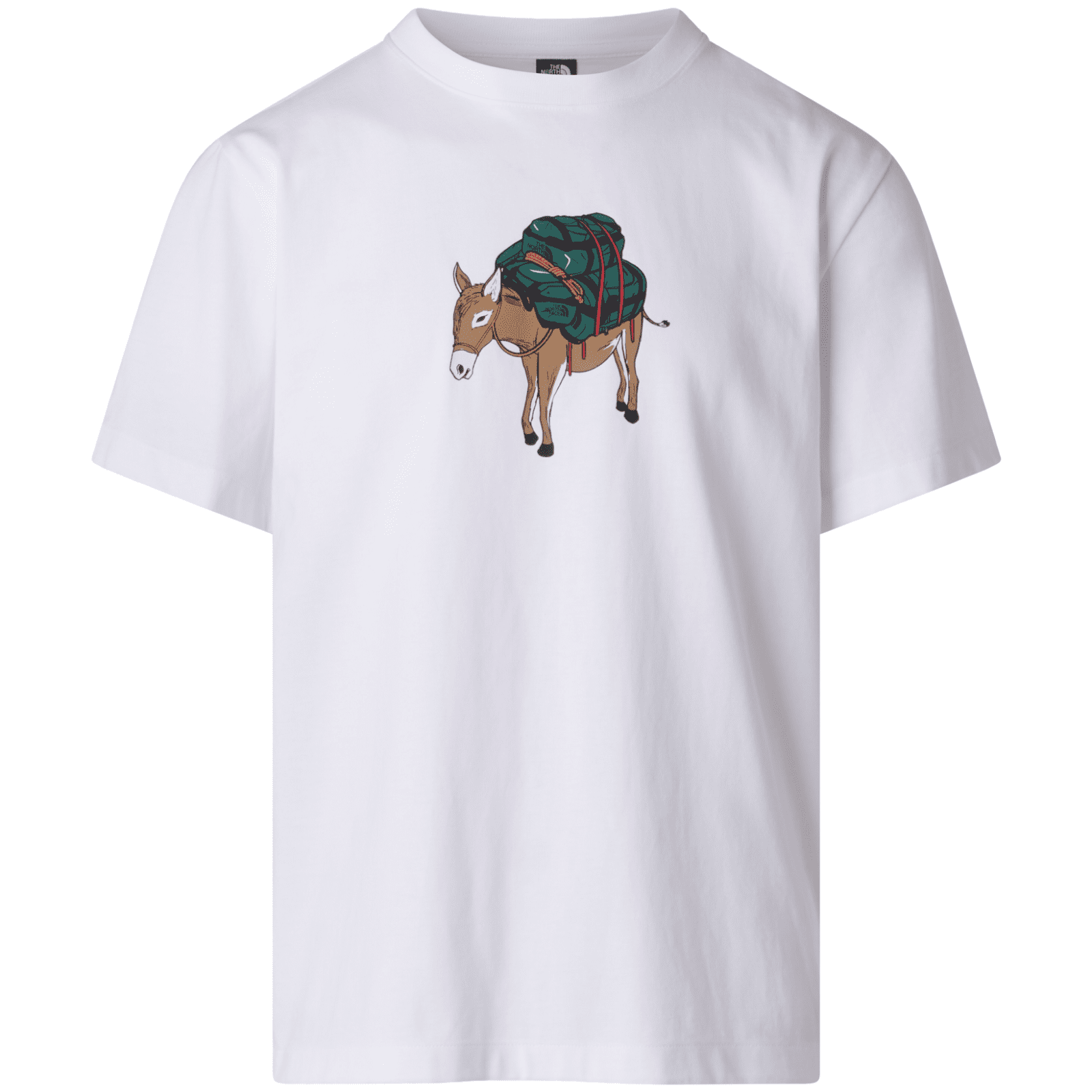 Pánské triko The North Face M Donkey Taxi Relaxed Short Sleeve Tee-Graphic Velikost: M / Barva: bílá