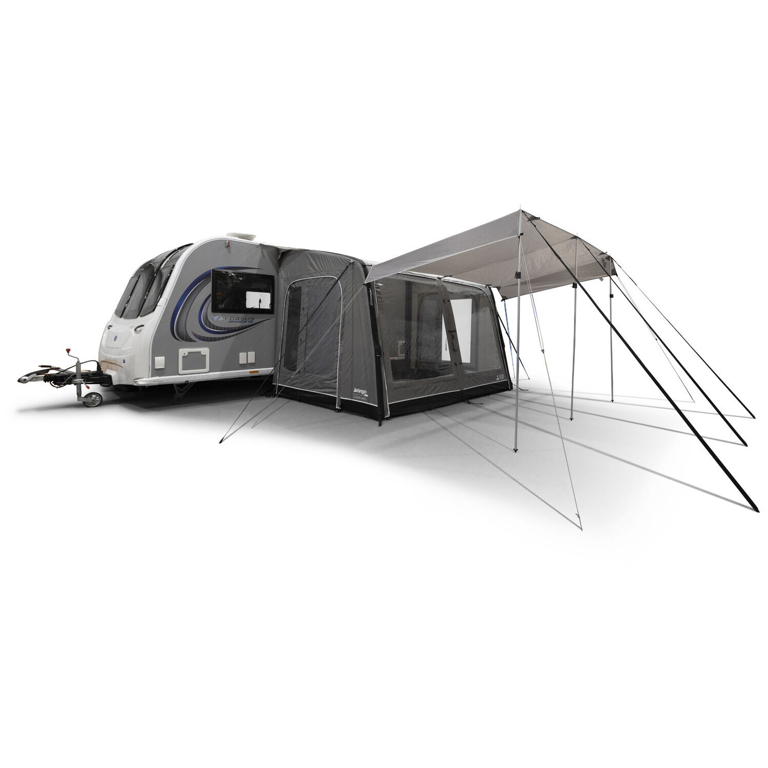 Stan ke karavanu Vango Caravan Awning Front Canopy Barva: šedá