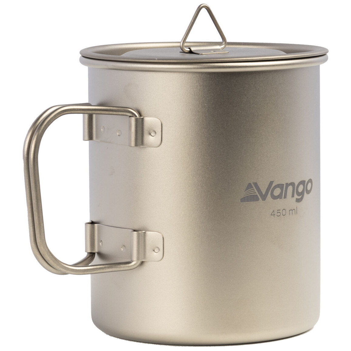 Hrnek Vango Titanium Single Walled Mug 450ml Barva: stříbrná