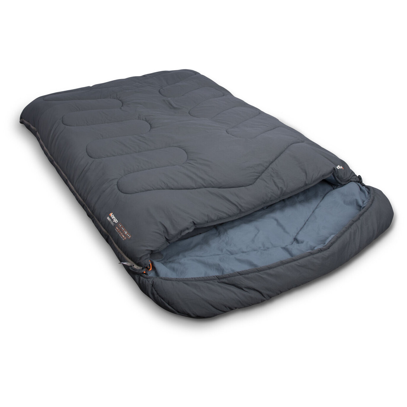 Spacák Vango Gravity Double Barva: modrá/šedá