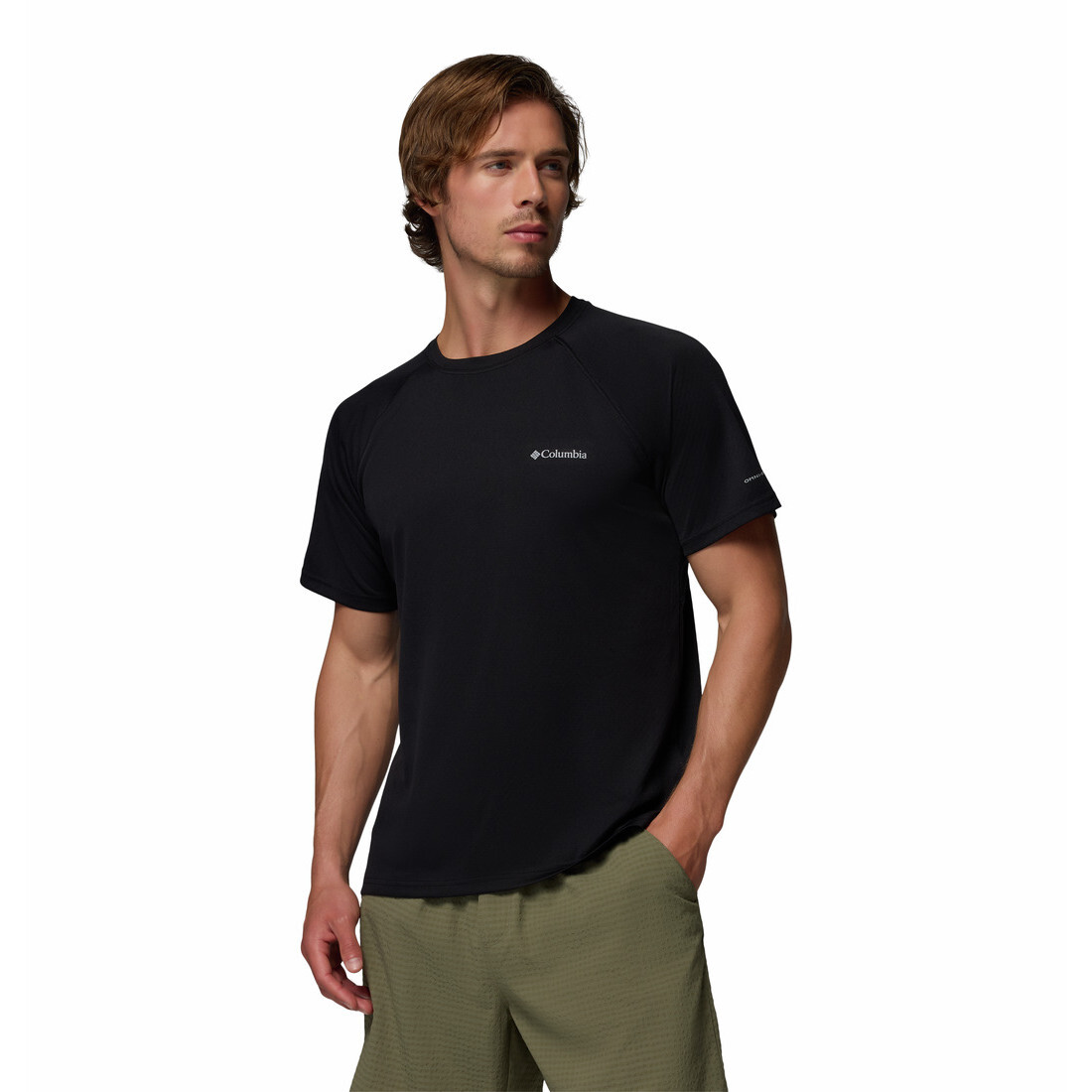 Pánské triko Columbia Alpine Chill™ Pro Ss Crew Velikost: M / Barva: černá