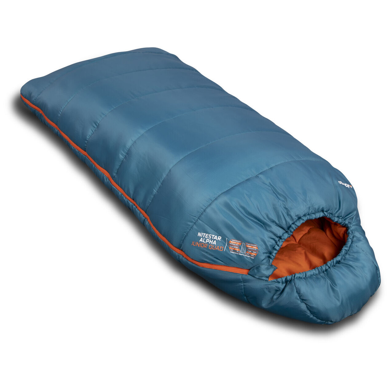 Dětský spacák Vango Nitestar Alpha Junior Quad Barva: modrá