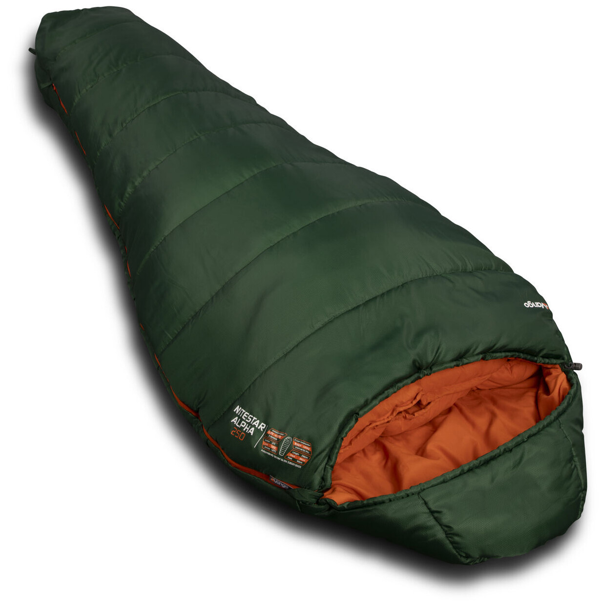 Spacák Vango Nitestar Alpha 250 Barva: zelená