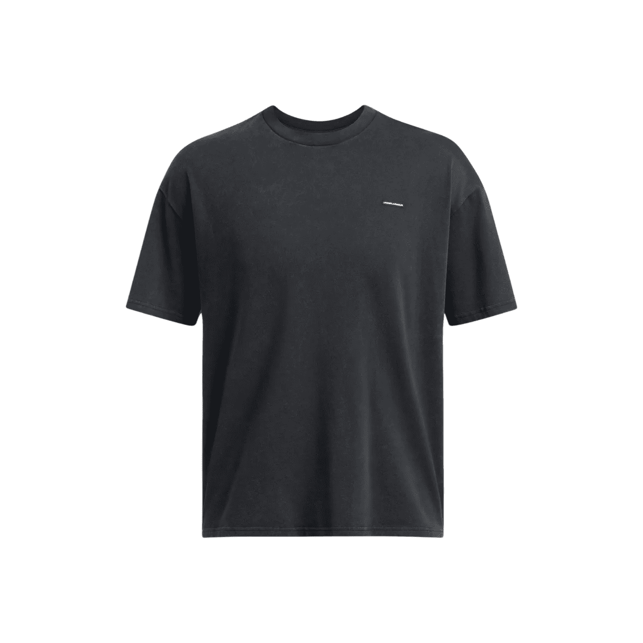 Pánské triko Under Armour M Hw Os Logo Wash SS Velikost: M / Barva: černá