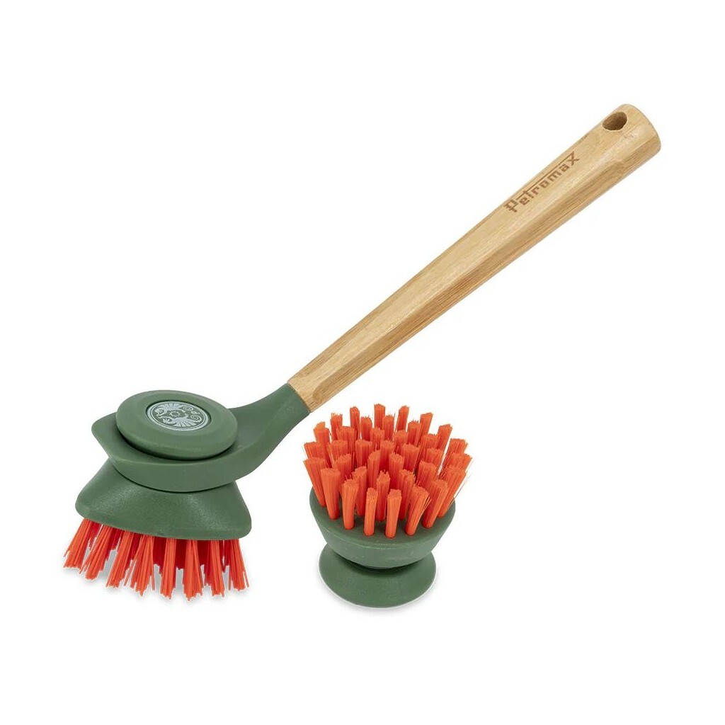 Kartáč na čištění litinového nádobí 25 cm, sada 2 ks, Petromax