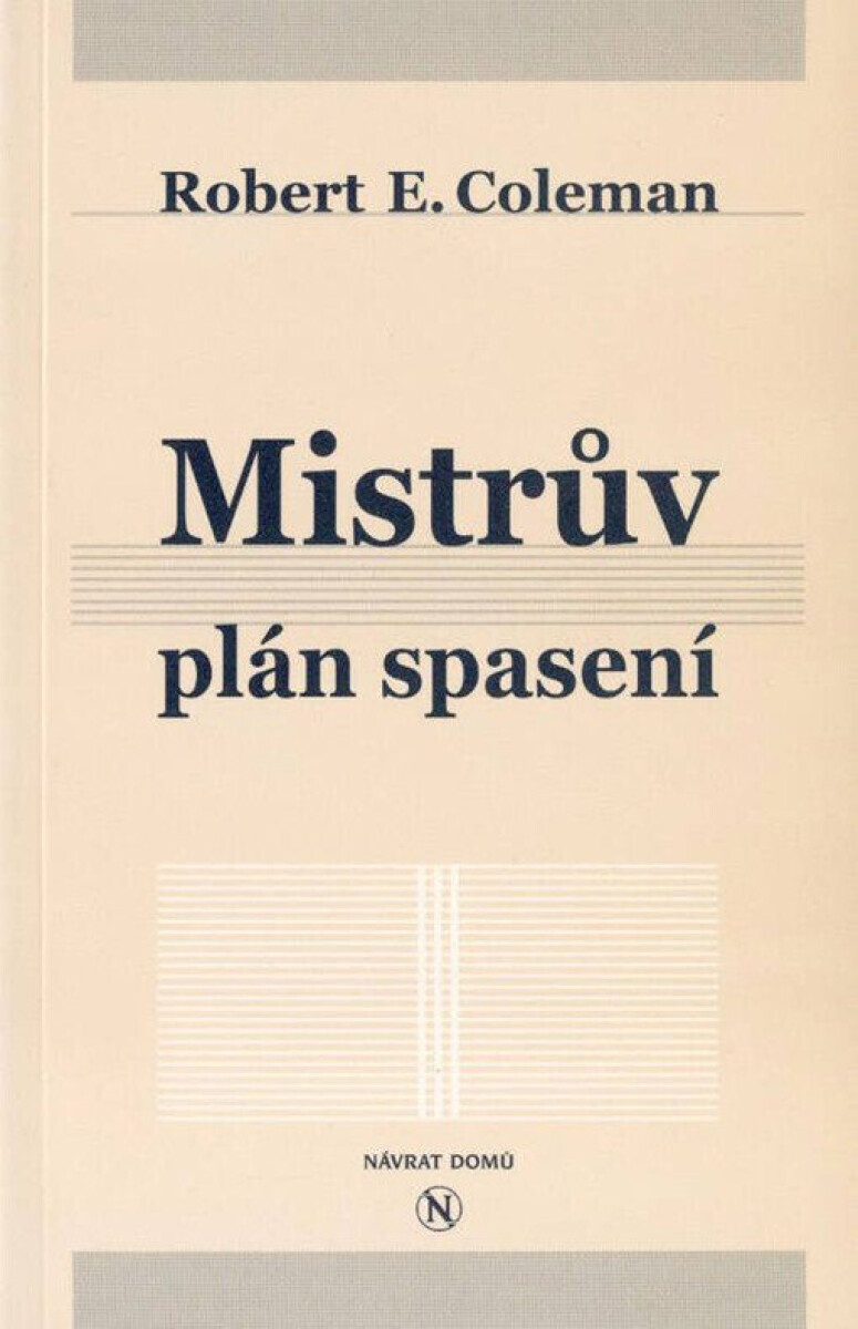 Mistrův plán spasení (poškozená) - Coleman Robert E. C.
