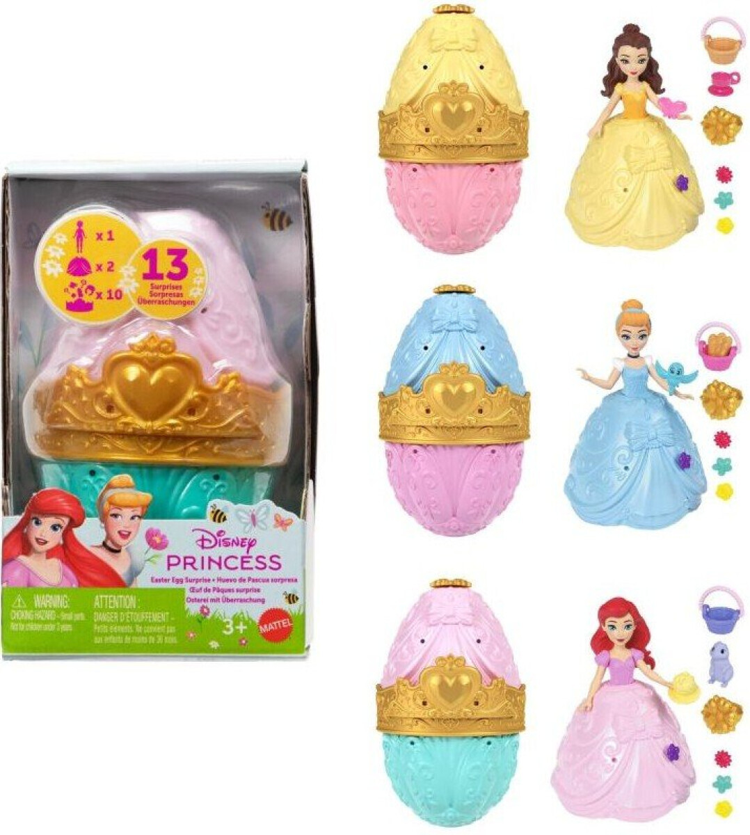 Disney Princess Velikonoční vajíčko s malou panenkou