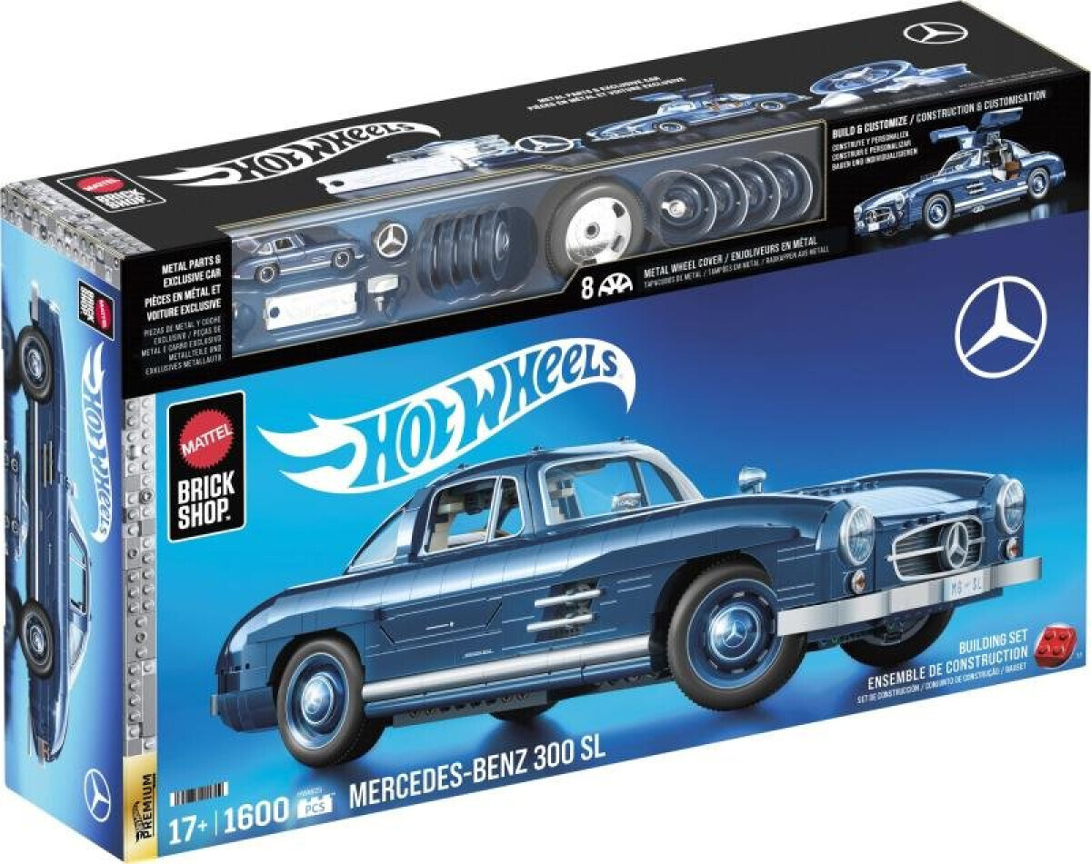 Mega Hot Wheels sběratelský Mercedes-Benz 300SL