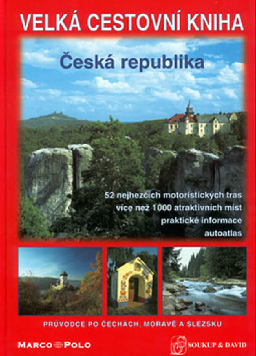 Velká cestovní kniha Česká republika (poškozená)