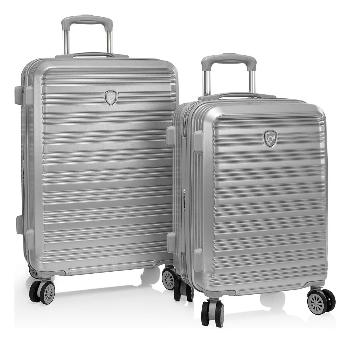 Sada cestovních kufrů Heys AeroLite S,M Silver
