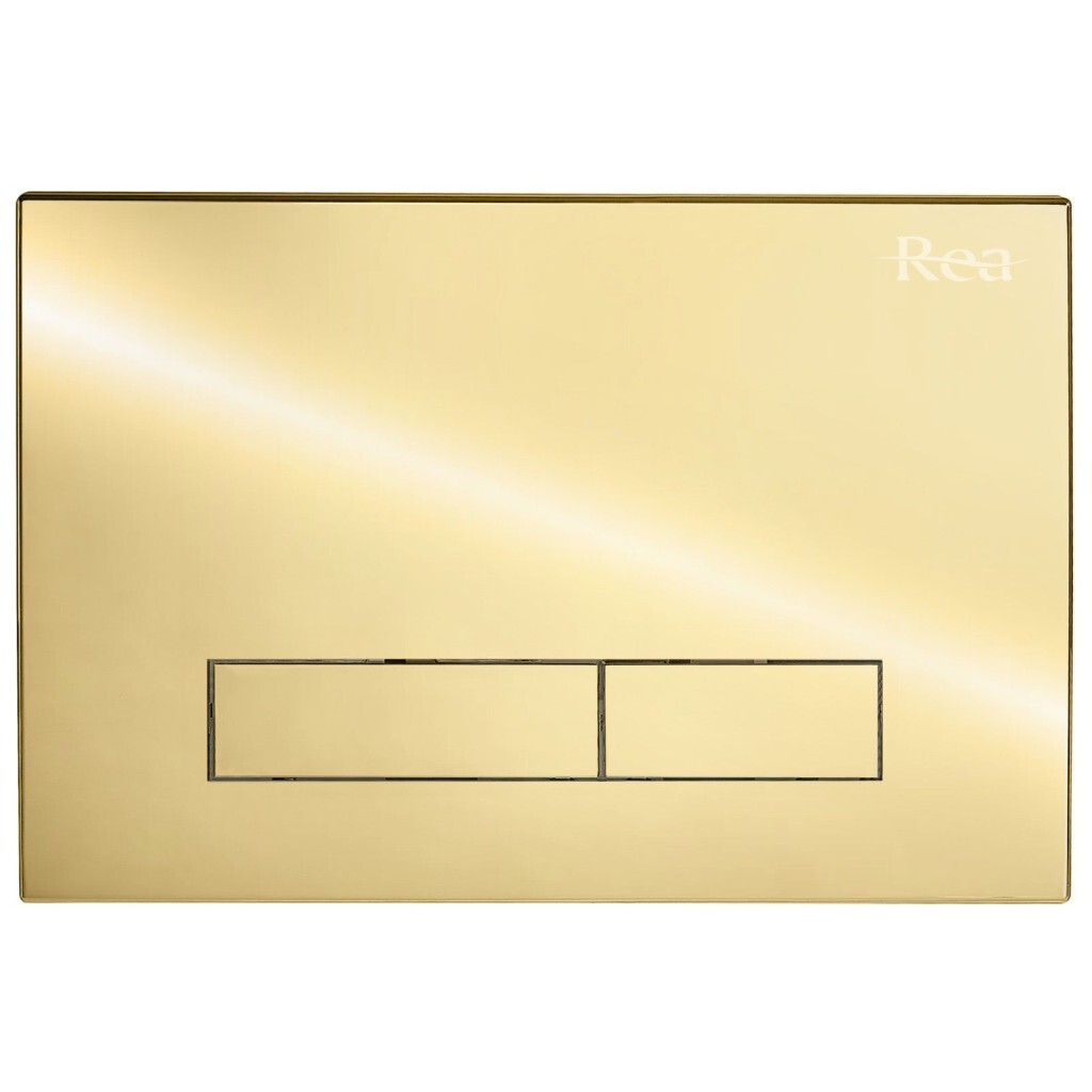 REA TLAČÍTKO H PRO RÁM WC LIGHT GOLD ZLATÉ REA-E5692