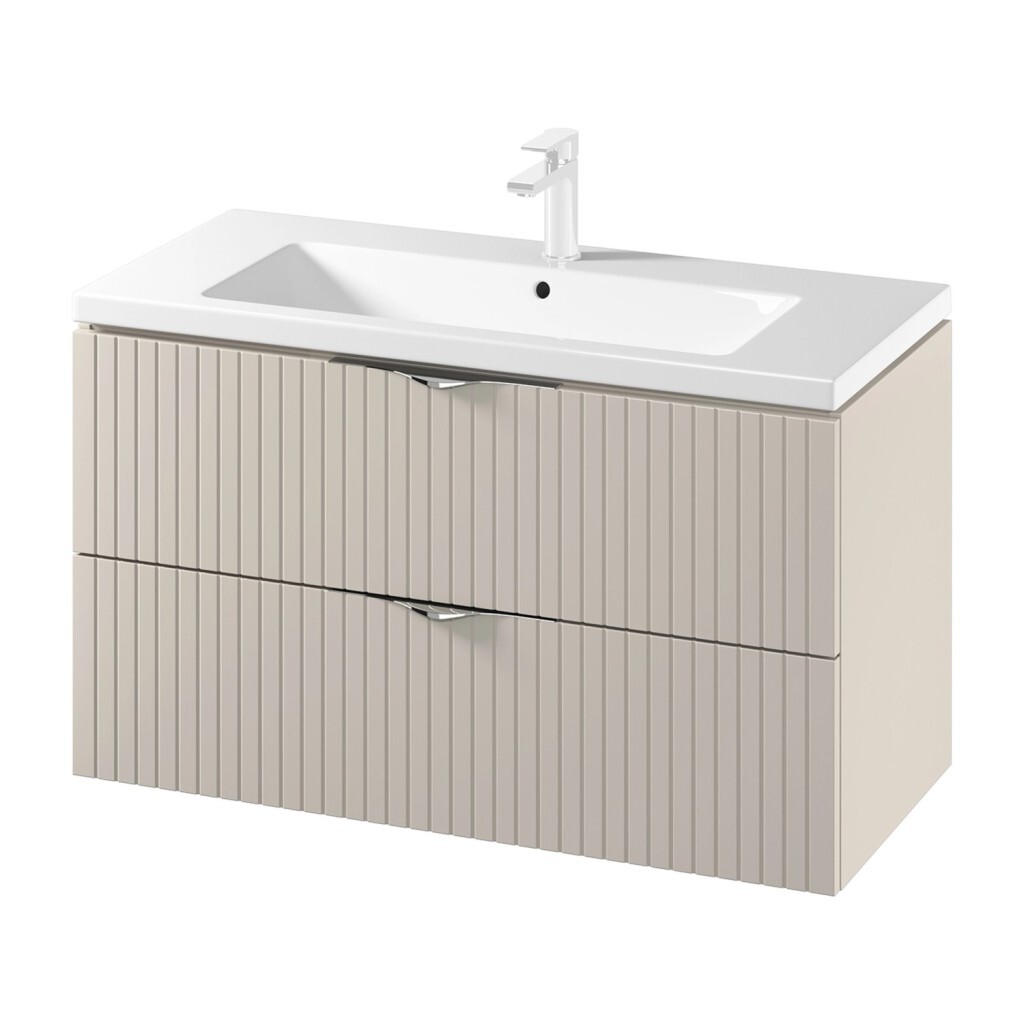CERSANIT SET C147 TIRSO 100 KAŠMÍR MAT DSM (skříňka + umyvadlo)  S801-548