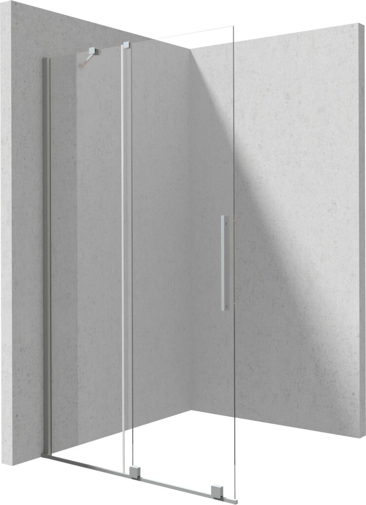 DEANTE Sprchová stěna Prizma 1400, walk-in, 140 cm posuvná KTJ_F34R