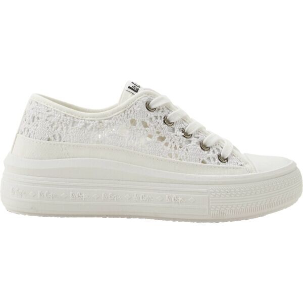 Lee Cooper LC CANVAS Dámské tenisky, bílá, velikost