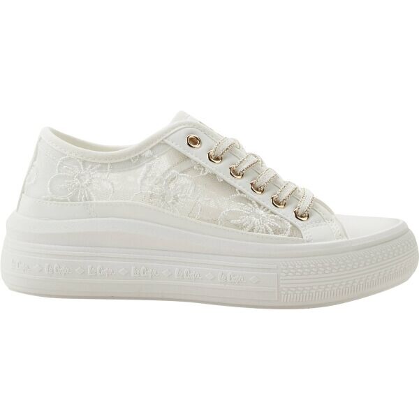 Lee Cooper LC TEXTILE Dámské volnočasové boty, bílá, velikost