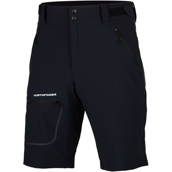 Northfinder HERMOS Pánské šortky, černá, velikost