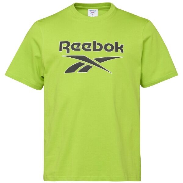 Reebok HARRY HD LOGO SS Pánské tričko, zelená, velikost