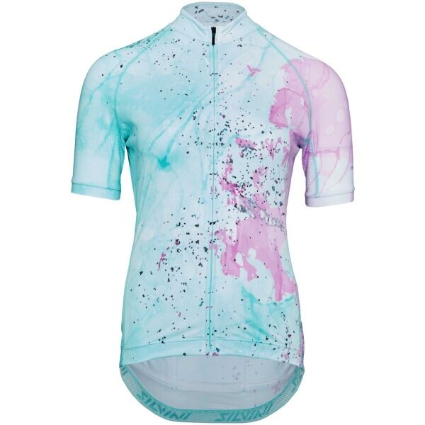 SILVINI JERSEY CALNIA W Dámský cyklistický dres, tyrkysová, velikost