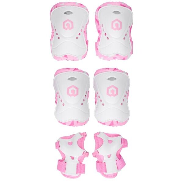 Arcore SHAPE Set dětských inline chráničů, bílá, velikost