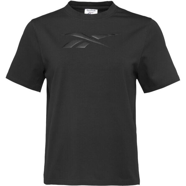 Reebok ABBY CREW NECK SS Dámské tričko, černá, velikost