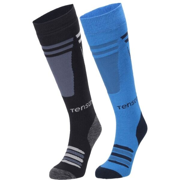 TENSON CORE SKI SOCK 2PK Unisex lyžařské ponožky, černá, velikost 42-45
