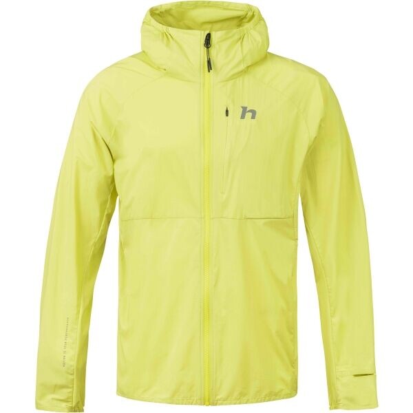 Hannah DUSTIN HOODY Pánská lehká bunda, žlutá, velikost