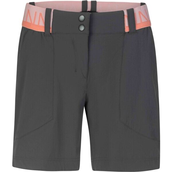 Hannah HOLY SHORTS Dámské šortky, tmavě šedá, velikost