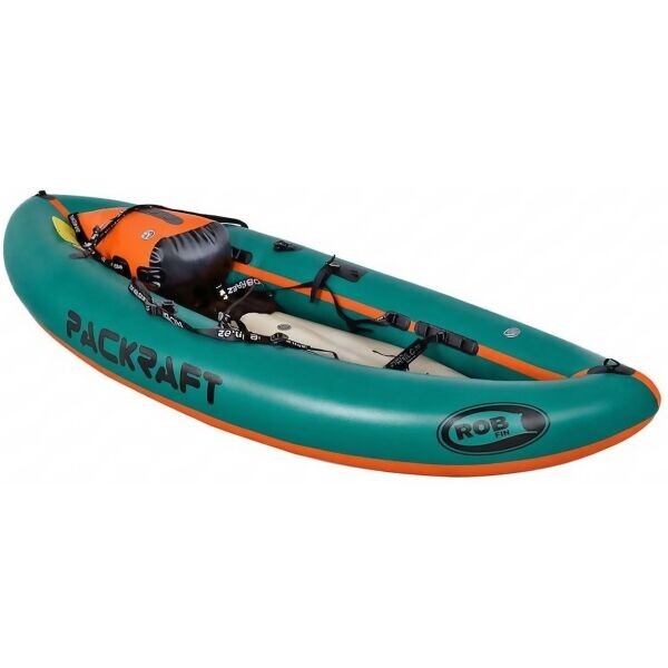 ROBFIN L BIG BRO FUN Packraft, tmavě zelená, velikost