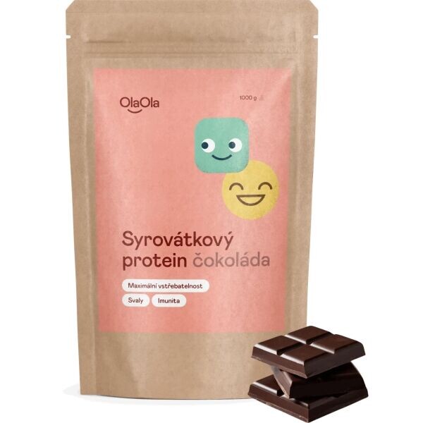 OlaOla SYROVÁTKOVÝ PROTEIN ČOKOLÁDOVÝ Proteinový prášek, , velikost