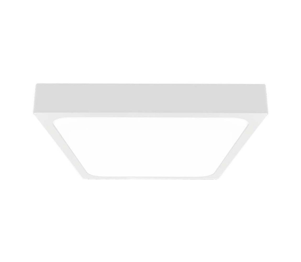 LED Koupelnové stropní svítidlo LED/18W/230V 3000K IP44 22,5x22,5 cm bílá 7624