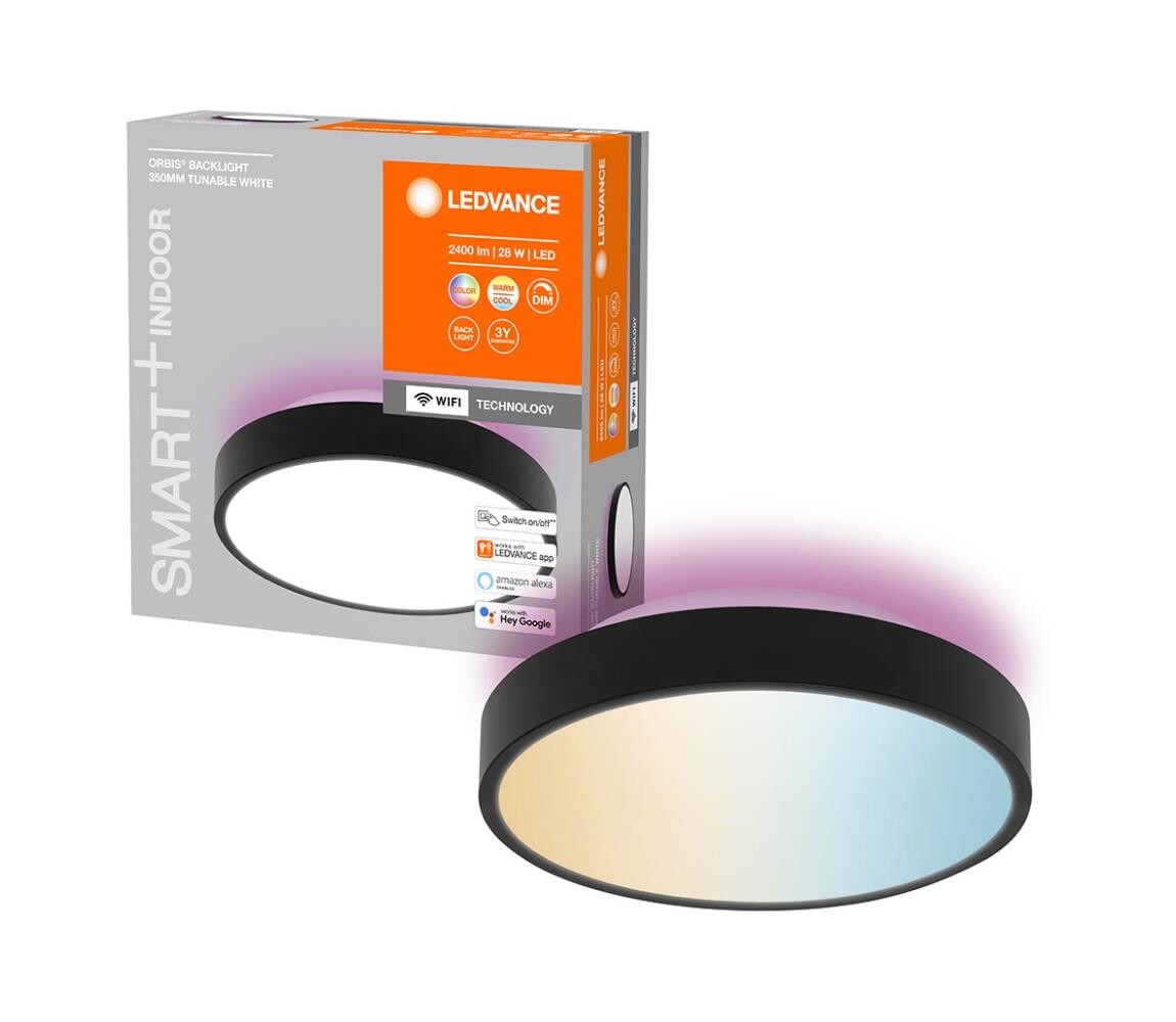 Ledvance - LED RGBW Stmívatelné stropní svítidlo SMART+ ORBIS LED/28W/230V Wi-Fi 4058075573574