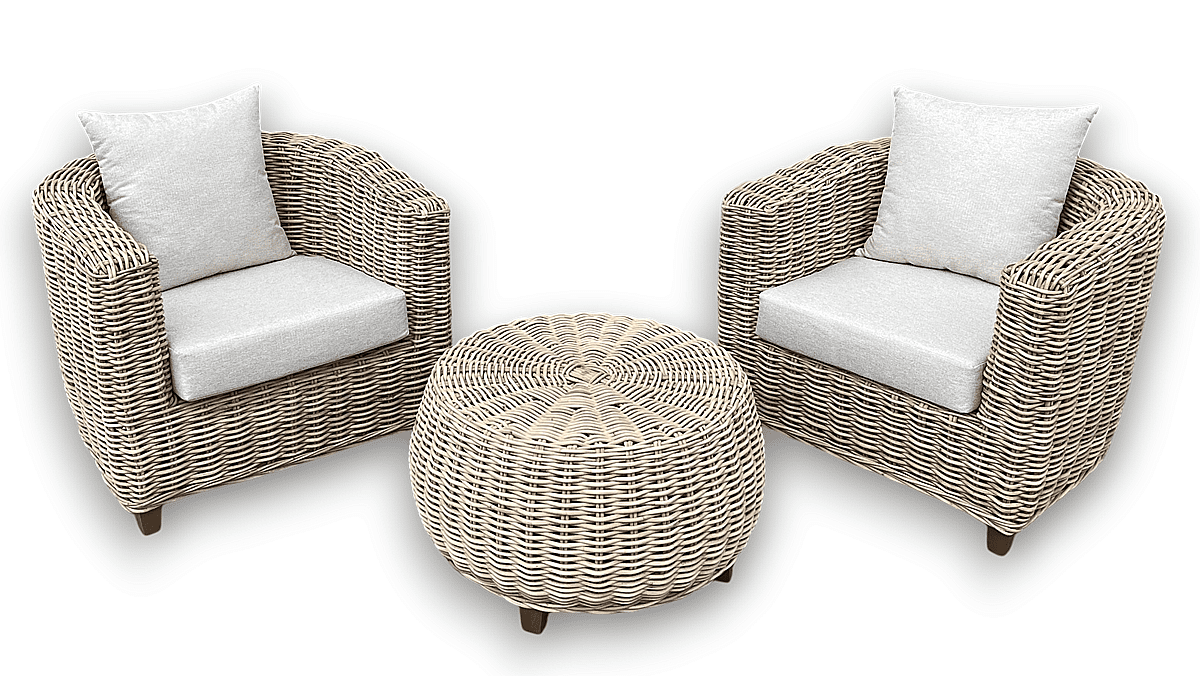 DEOKORK Zahradní ratanová sestava CORDOBA mini