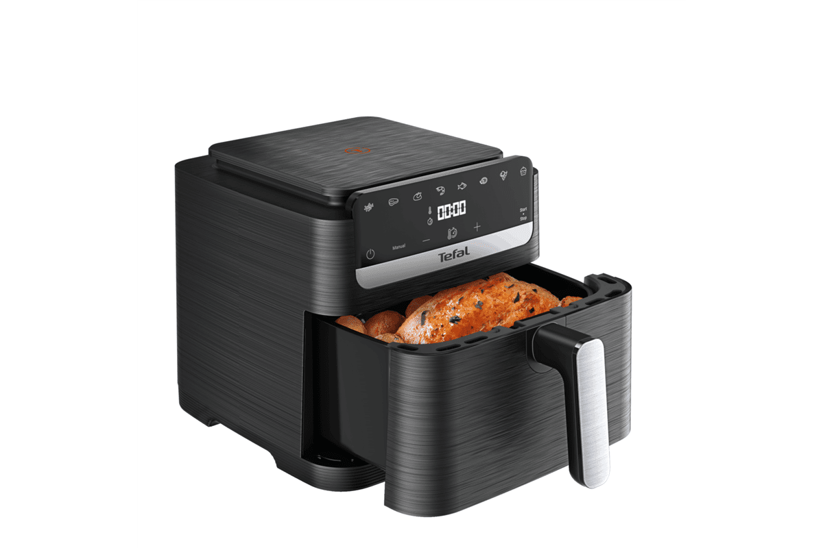 Horkovzdušná fritéza Tefal Easy Fry Mega Compact EY8618E0 Černá