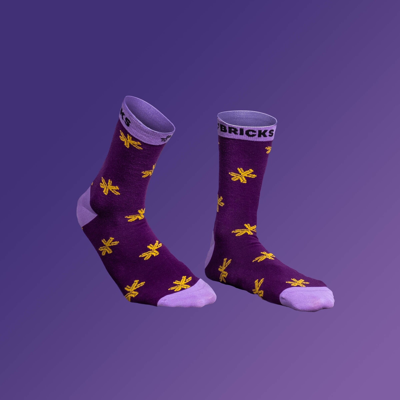 Light my Bricks 2.0 Socks (Size 38 - 46)