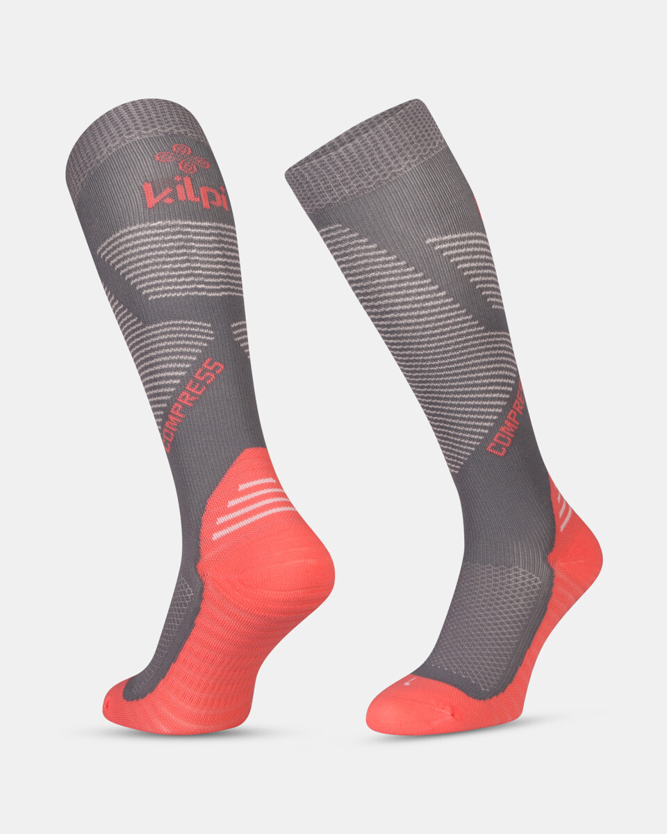 Unisex běžecké podkolenky kilpi compress-u růžová 39