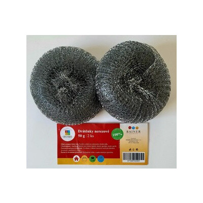 Tidy Home nerezová drátěnka, 50 g, 2 ks