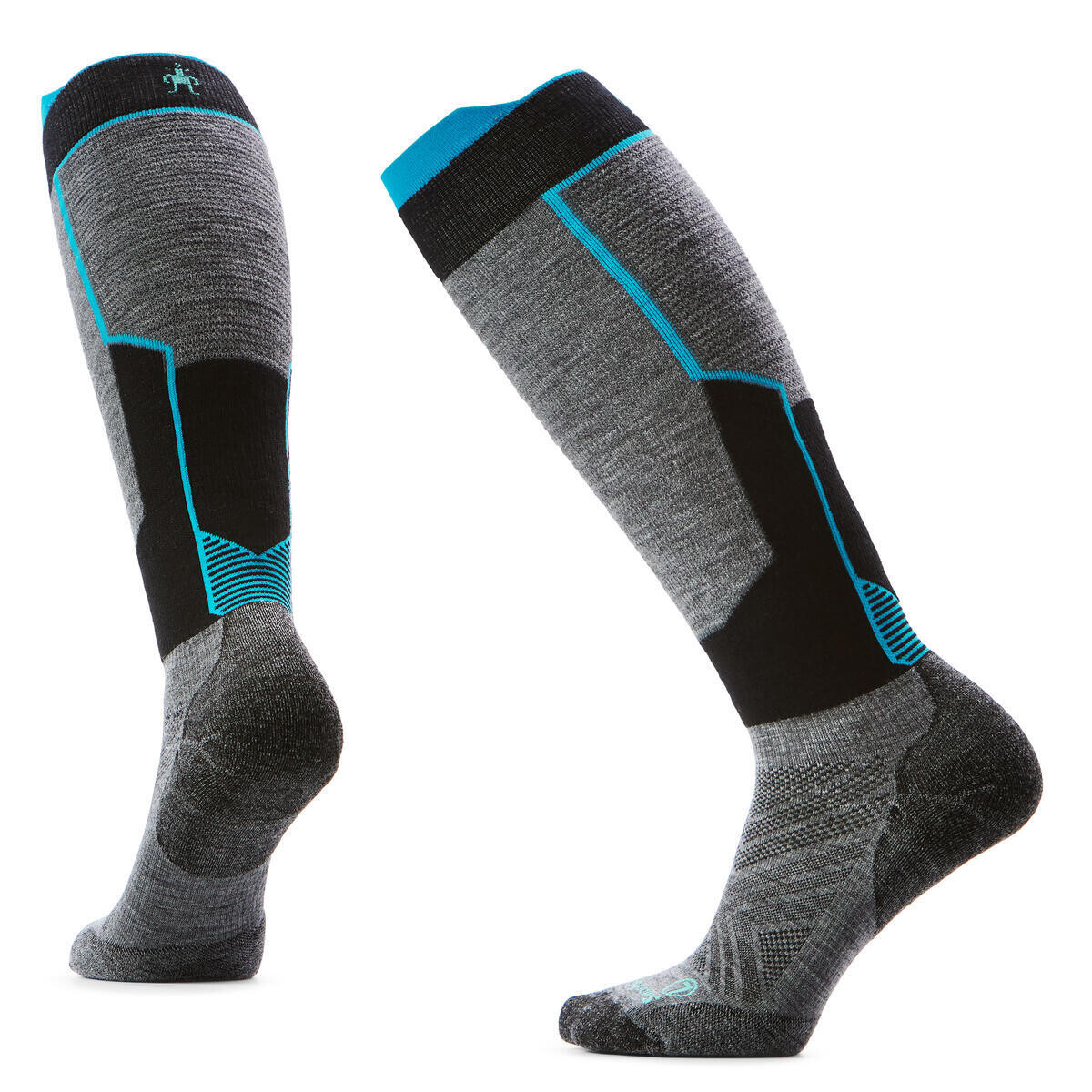 SMARTWOOL Intraknit Women's Snowboard Targeted Cus, Medium Gray velikost: 38-41 (M)
