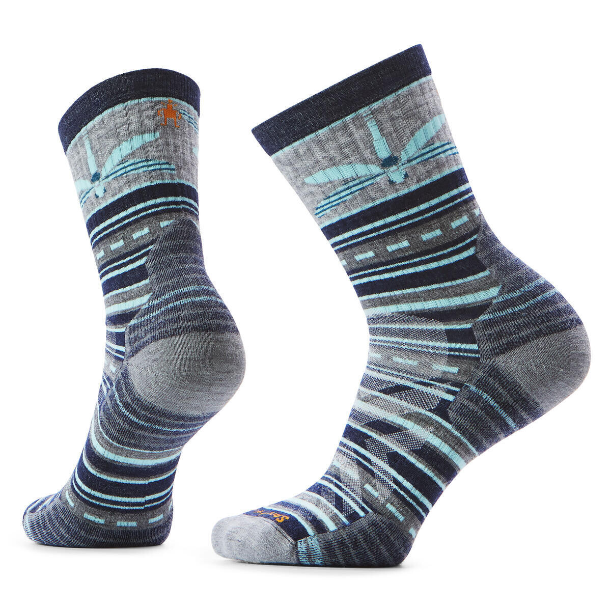 SMARTWOOL Women's Hike Targeted Cushion Dragon Sti, Deep Navy velikost: 42-45 (L)
