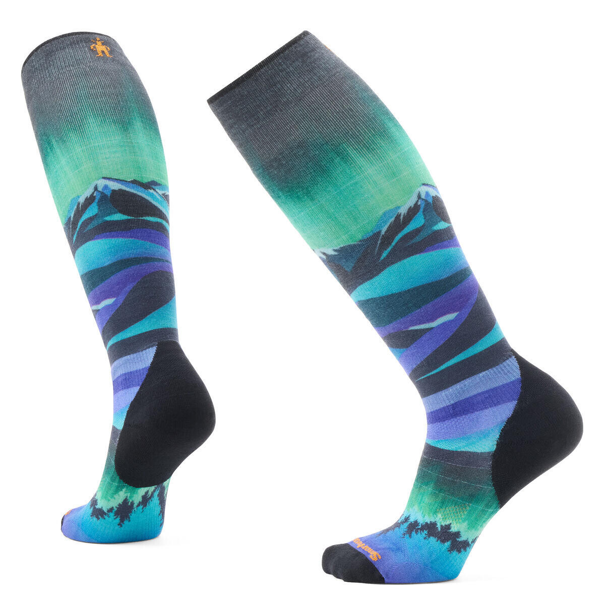 SMARTWOOL Women's Ski Targeted Cushion Compression, Black velikost: 42-45 (L)